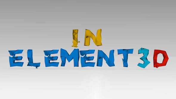 Videohive Low Poly Letters E3D 15559235 1 Videohive Low Poly Letters E3D 15559235