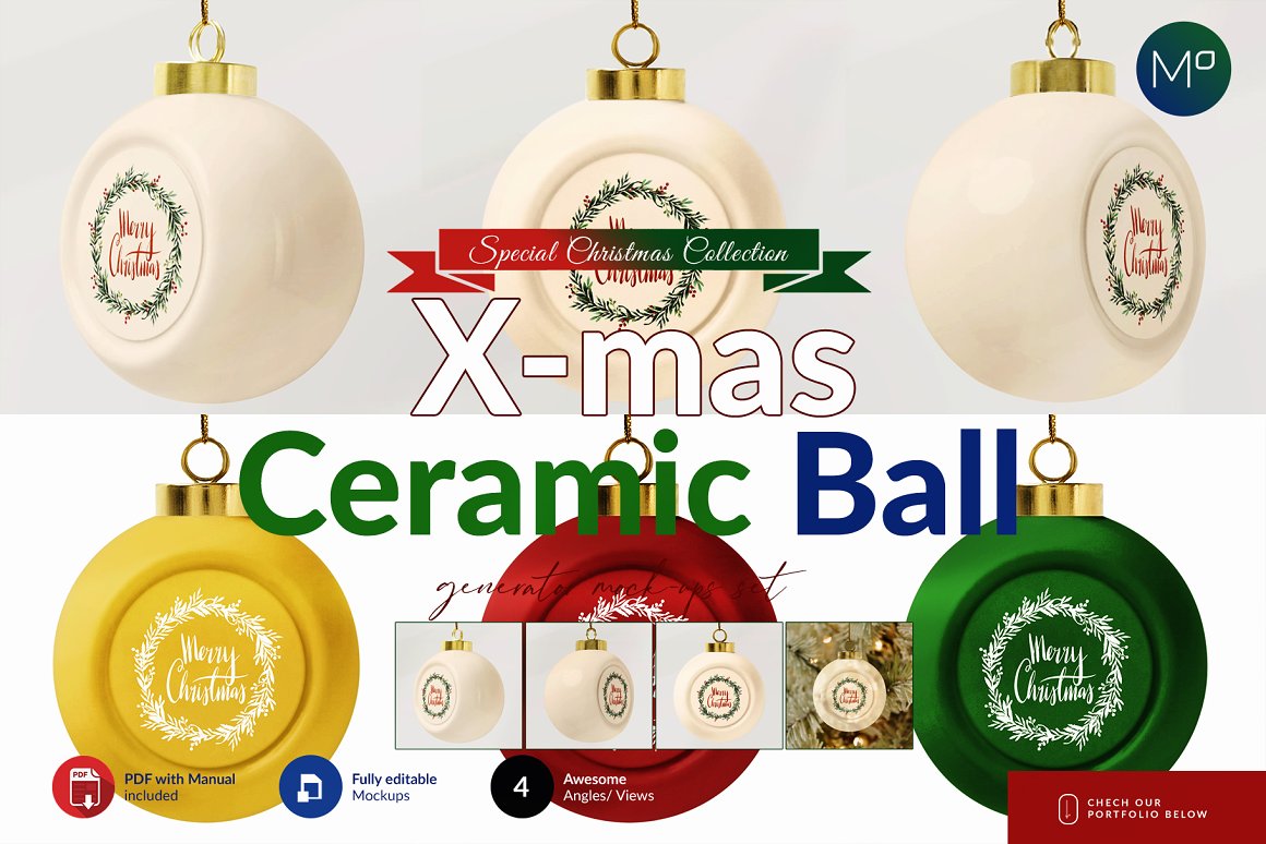 CreativeMarket - Ceramic X-mass Ball Mock-ups 5636720 1 CreativeMarket - Ceramic X-mass Ball Mock-ups 5636720
