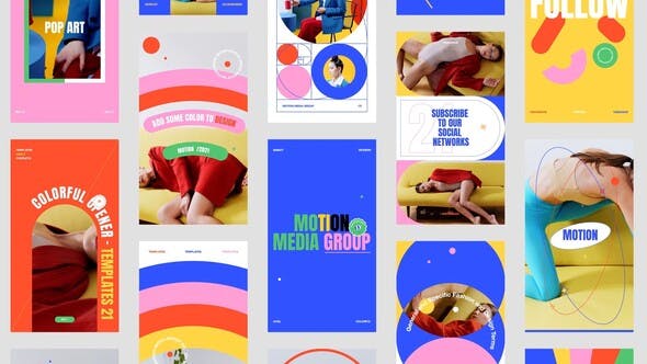 Videohive Colorful Stories Pack 33516540 1 Videohive Colorful Stories Pack 33516540