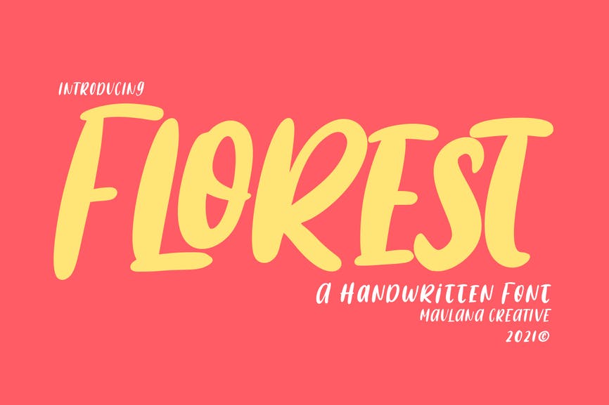 Florest Font 1 Florest Font