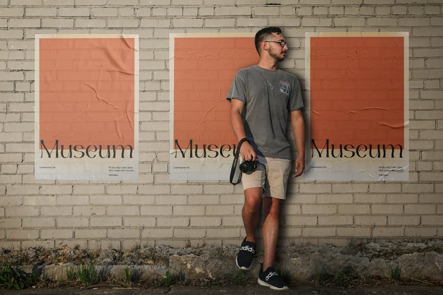 Wall Poster Mockup AAG892S 1 Wall Poster Mockup AAG892S