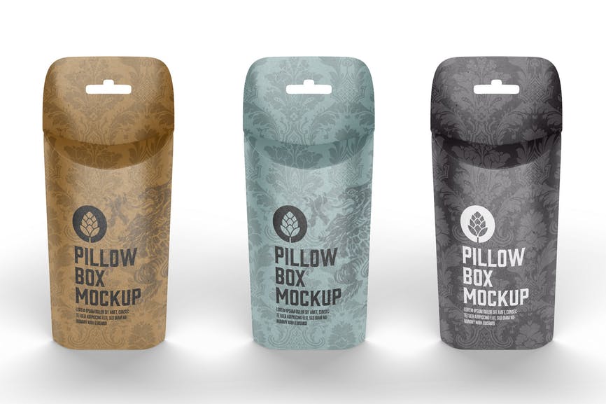 Pillow Box Mockup UAZB9DR 1 Pillow Box Mockup UAZB9DR