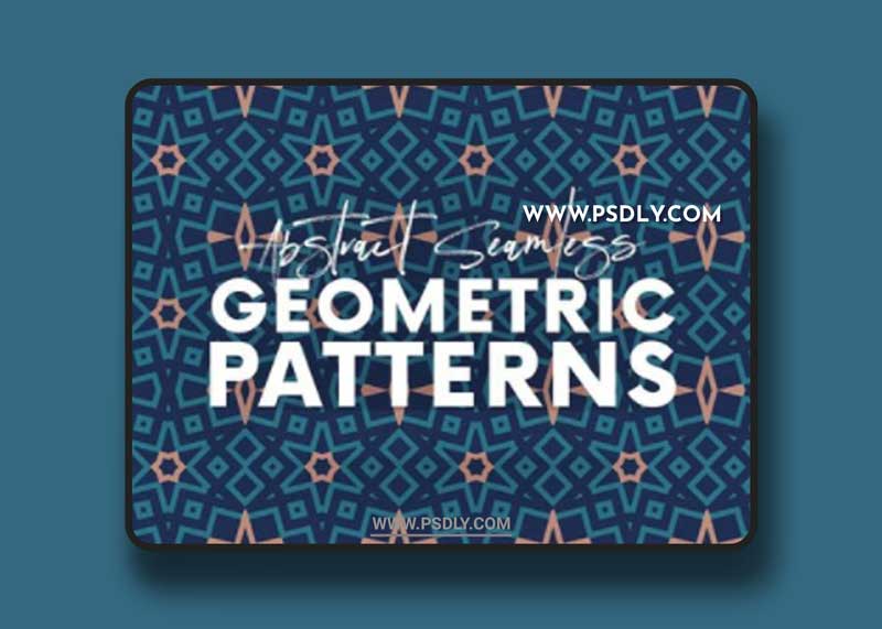 12 Abstract Seamless Geometric Patterns for Photoshop