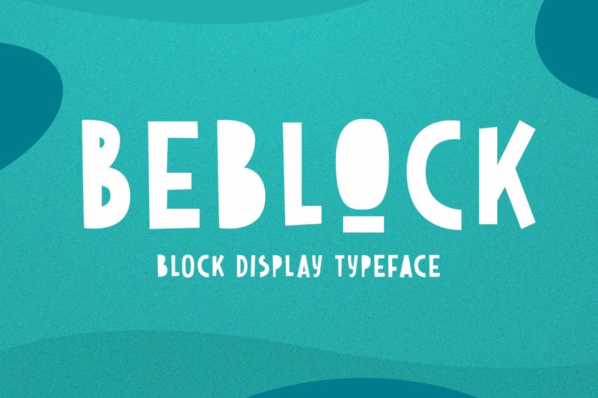Beblock – Display Typeface 1 Beblock – Display Typeface