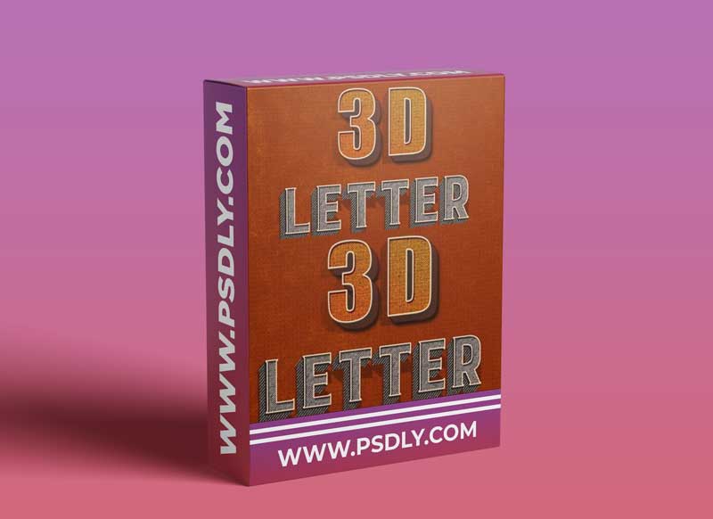 3D Lettering With Photoshop | Photoshop 3D Text Effect 1 3D Lettering With Photoshop | Photoshop 3D Text Effect