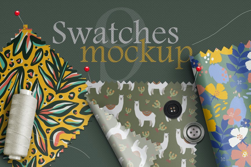 Fabric Swatches Mockup 6GD5K9B 1 Fabric Swatches Mockup 6GD5K9B