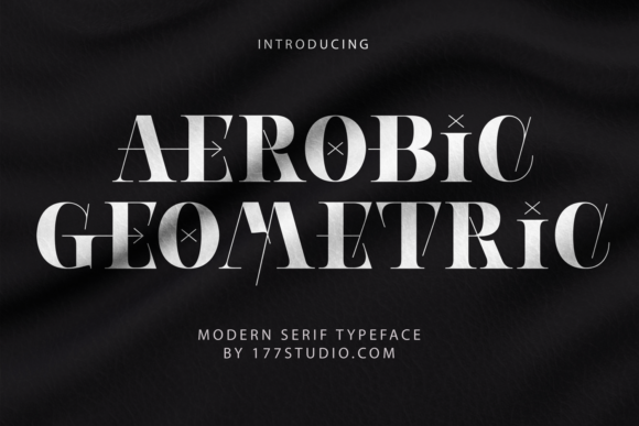 Aerobic Geometric Font 1 Aerobic Geometric Font