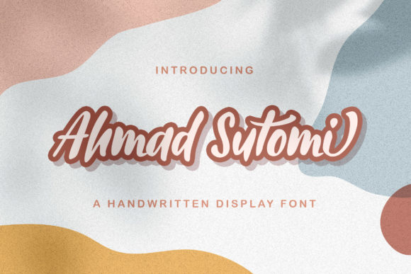 Ahmad Sutomi Font 1 Ahmad Sutomi Font