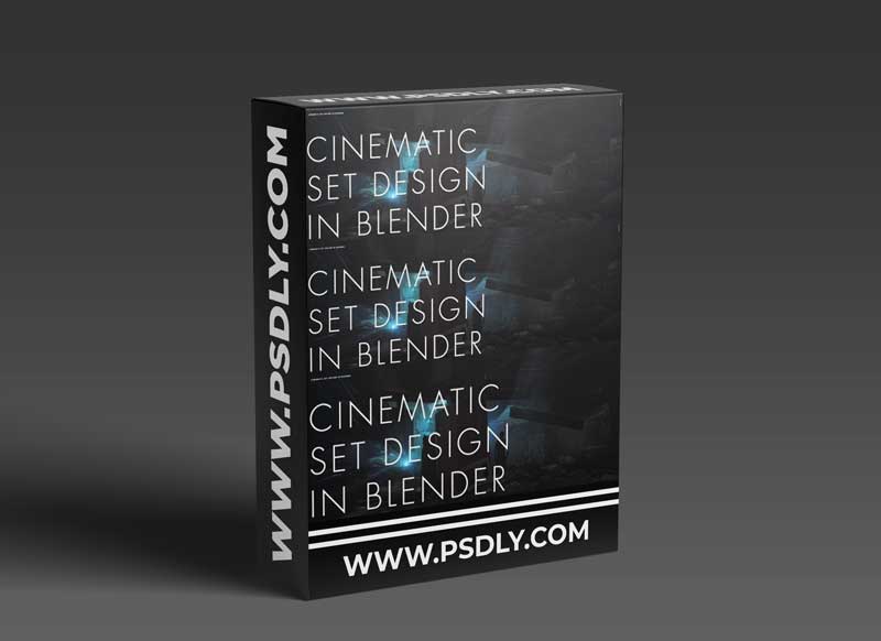 Artstation - Cinematic Set Design in Blender 1 Artstation - Cinematic Set Design in Blender