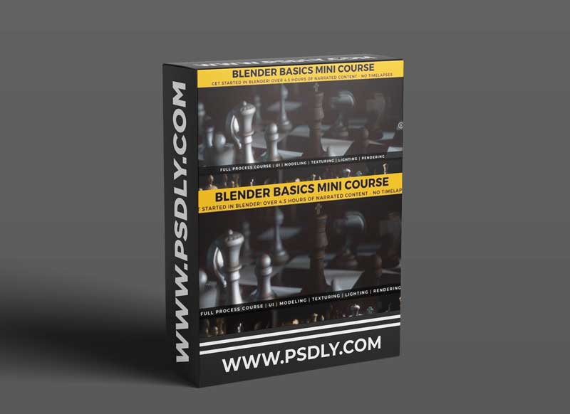Artstation – Blender Basics Mini Course 1 Artstation – Blender Basics Mini Course