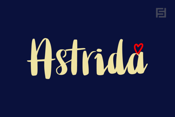 Astrida Font 1 Astrida Font