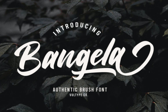 Bangela Font 1 Bangela Font