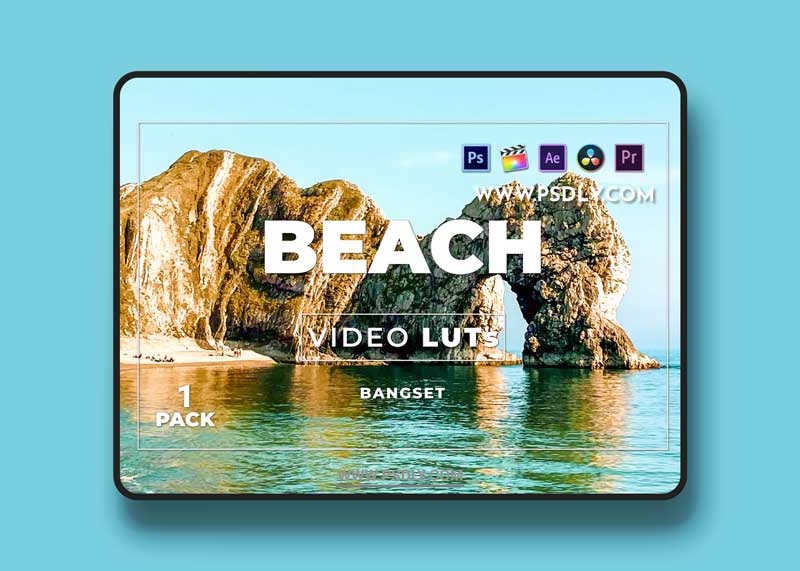 Bangset Beach Pack 1 Video LUTs 1 Bangset Beach Pack 1 Video LUTs