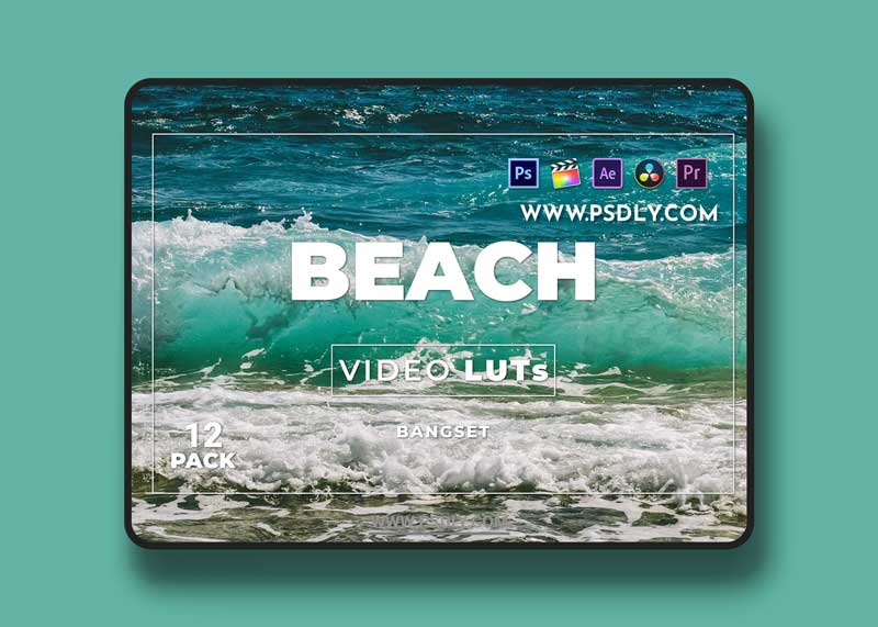 Bangset Beach Pack 12 Video LUTs 1 Bangset Beach Pack 12 Video LUTs