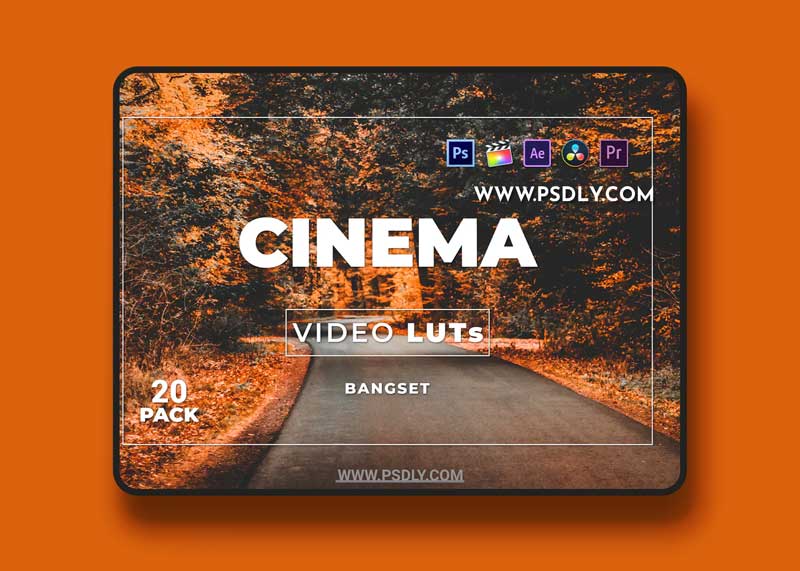 Bangset Cinema Pack 20 Video LUTs 1 Bangset Cinema Pack 20 Video LUTs