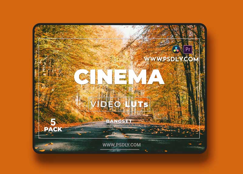 Bangset Cinema Pack 5 Video LUTs 1 Bangset Cinema Pack 5 Video LUTs