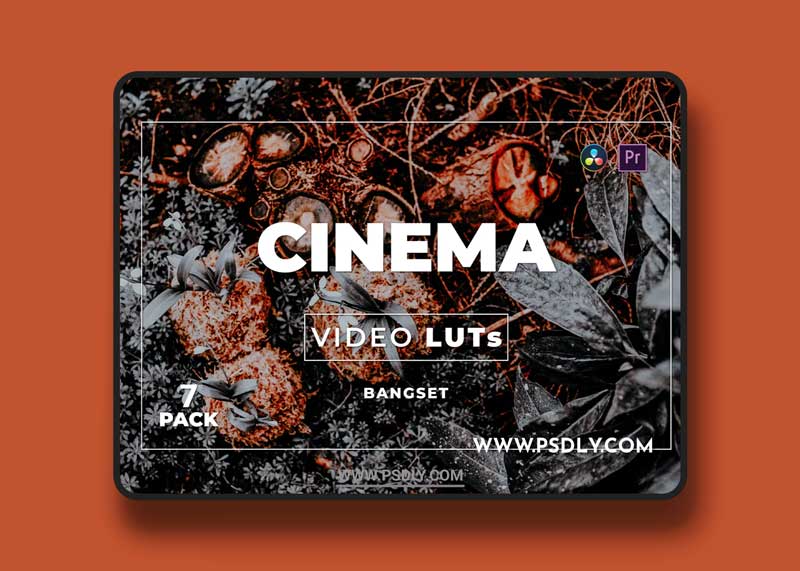 Bangset Cinema Pack 7 Video LUTs 1 Bangset Cinema Pack 7 Video LUTs