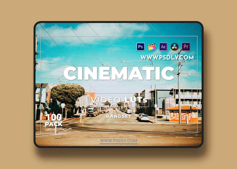 Bangset Cinematic Pack 100 Video LUTs 1 Bangset Cinematic Pack 100 Video LUTs