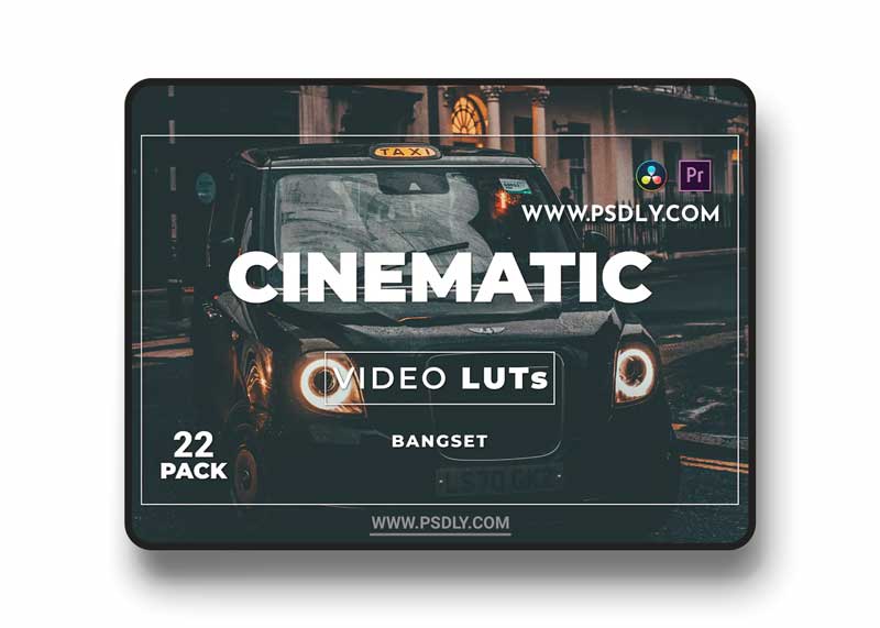 Bangset Cinematic Pack 22 Video LUTs DFV98RQ 1 Bangset Cinematic Pack 22 Video LUTs DFV98RQ