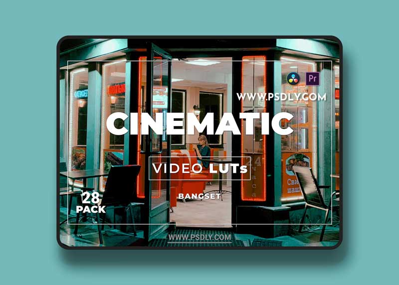 Bangset Cinematic Pack 28 Video LUTs A588ZWJ 1 Bangset Cinematic Pack 28 Video LUTs A588ZWJ