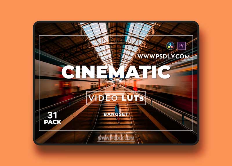 Bangset Cinematic Pack 31 Video LUTs W96DE4A 1 Bangset Cinematic Pack 31 Video LUTs W96DE4A