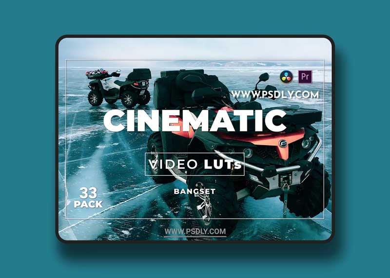 Bangset Cinematic Pack 33 Video LUTs 5FFDBVV 1 Bangset Cinematic Pack 33 Video LUTs 5FFDBVV