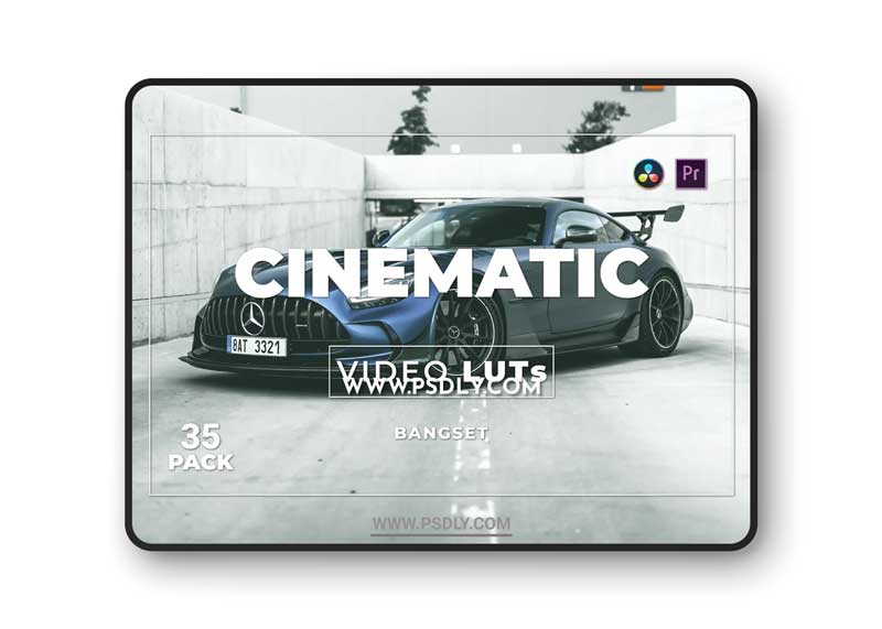 Bangset Cinematic Pack 35 Video LUTs MS5N87G 1 Bangset Cinematic Pack 35 Video LUTs MS5N87G