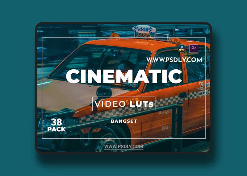 Bangset Cinematic Pack 38 Video LUTs 22F2QTW 1 Bangset Cinematic Pack 38 Video LUTs 22F2QTW