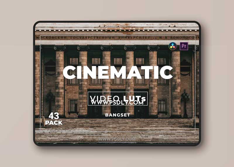 Bangset Cinematic Pack 43 Video LUTs 3DCGQEY 1 Bangset Cinematic Pack 43 Video LUTs 3DCGQEY