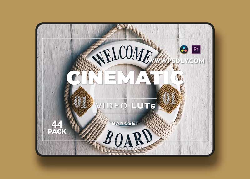 Bangset Cinematic Pack 44 Video LUTs 9HCWQ5P 1 Bangset Cinematic Pack 44 Video LUTs 9HCWQ5P