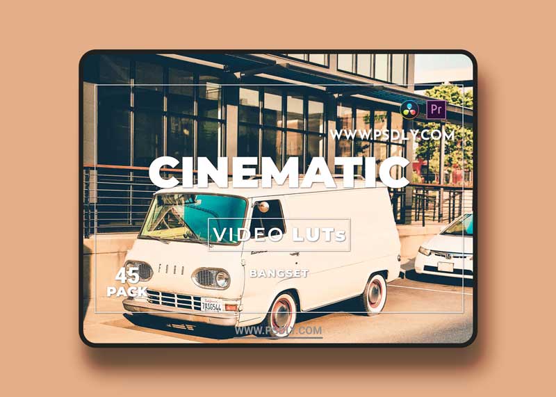 Bangset Cinematic Pack 45 Video LUTs 6KB28FG 1 Bangset Cinematic Pack 45 Video LUTs 6KB28FG