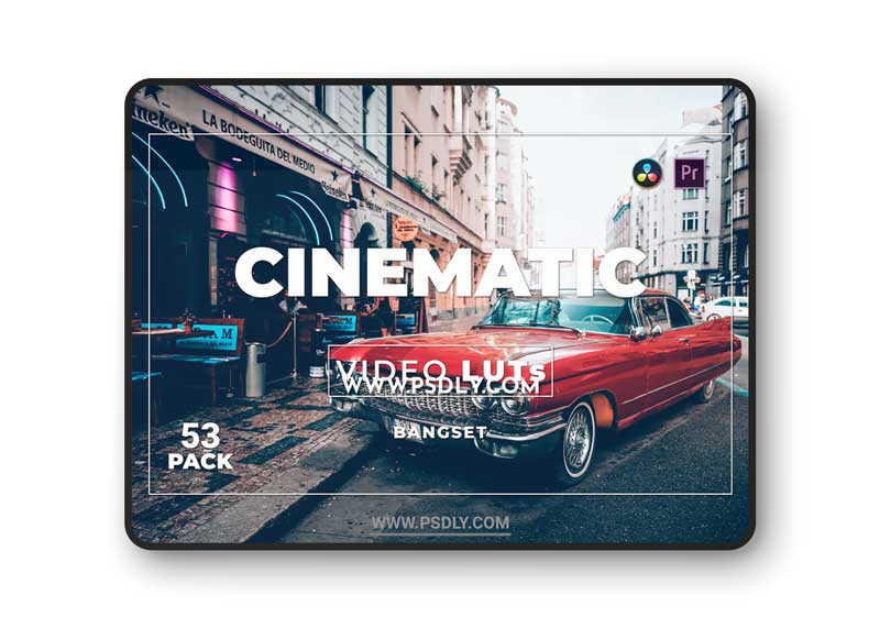 Bangset Cinematic Pack 53 Video LUTs HPZV4NV 1 Bangset Cinematic Pack 53 Video LUTs HPZV4NV