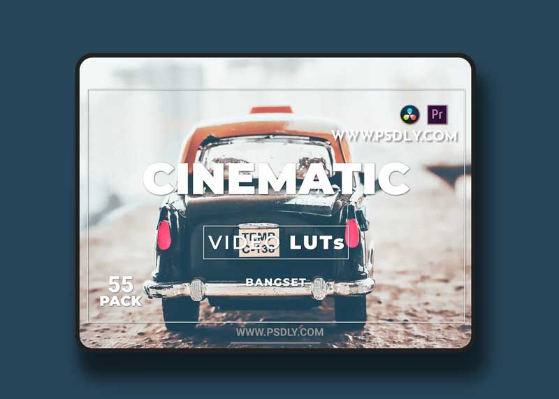 Bangset Cinematic Pack 55 Video LUTs YUXWG69 1 Bangset Cinematic Pack 55 Video LUTs YUXWG69