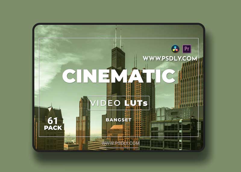 Bangset Cinematic Pack 61 Video LUTs YV9ZSNA 1 Bangset Cinematic Pack 61 Video LUTs YV9ZSNA