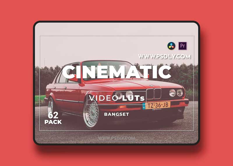 Bangset Cinematic Pack 62 Video LUTs V3ZFTGV 1 Bangset Cinematic Pack 62 Video LUTs V3ZFTGV