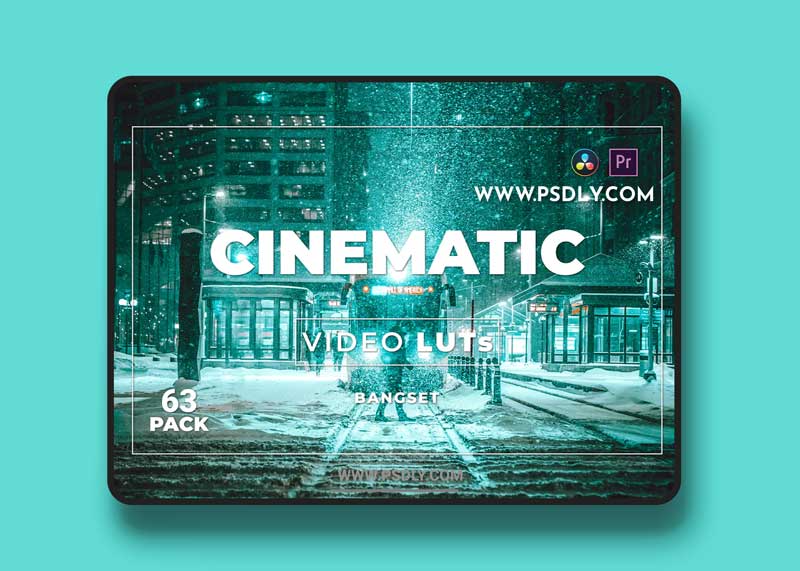Bangset Cinematic Pack 63 Video LUTs D58XXEZ 1 Bangset Cinematic Pack 63 Video LUTs D58XXEZ