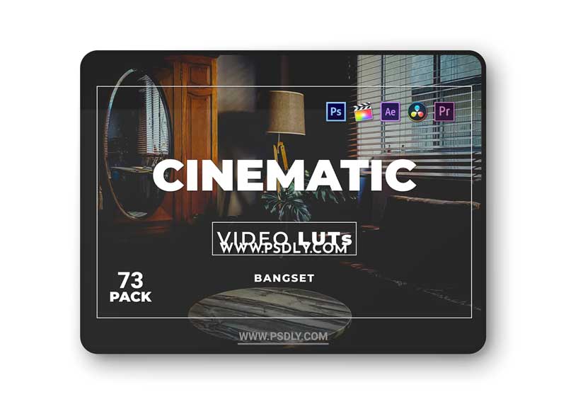 Bangset Cinematic Pack 73 Video LUTs THL7RSC 1 Bangset Cinematic Pack 73 Video LUTs THL7RSC