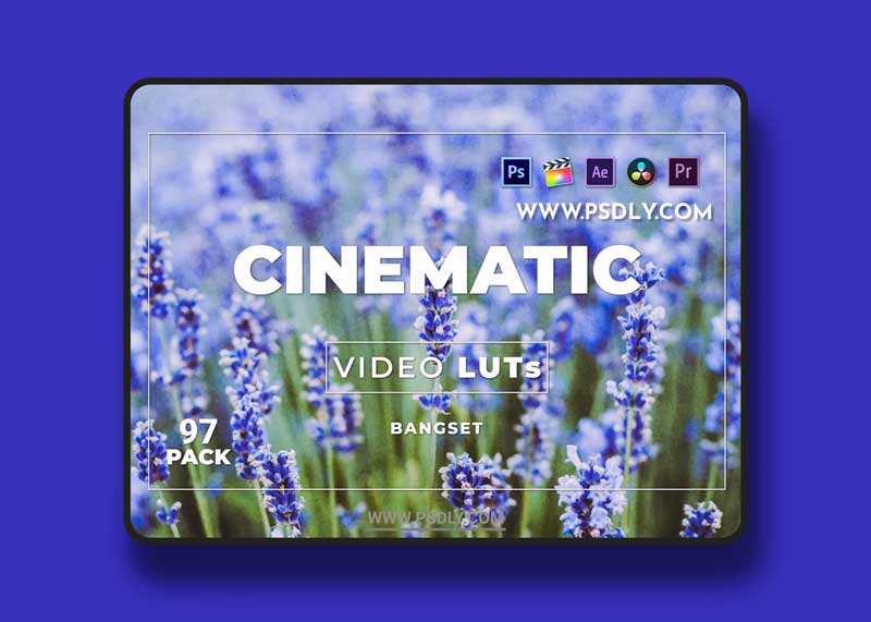 Bangset Cinematic Pack 97 Video LUTs 1 Bangset Cinematic Pack 97 Video LUTs