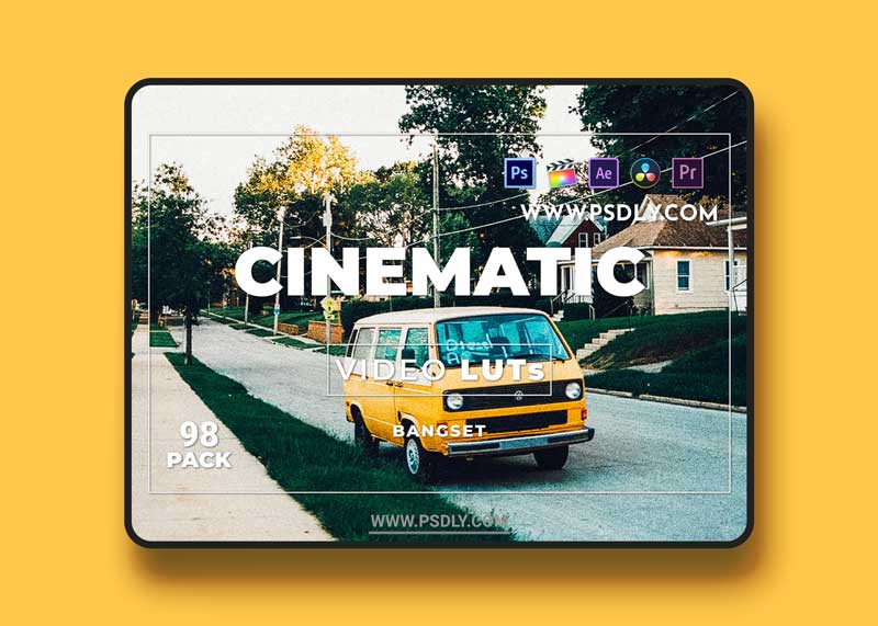Bangset Cinematic Pack 98 Video LUTs 1 Bangset Cinematic Pack 98 Video LUTs
