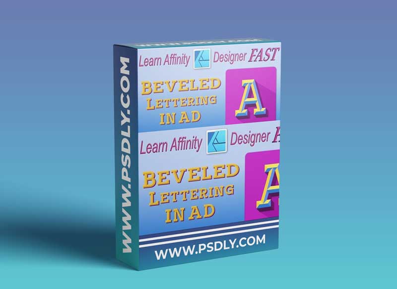 Beveled Lettering In Affinity Designer 1 Beveled Lettering In Affinity Designer