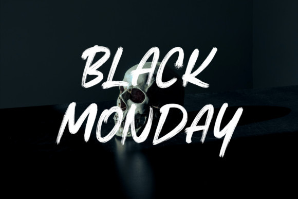 Black Monday Font 1 Black Monday Font