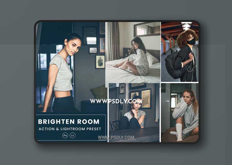 Brighten Room Action & Lightrom Presets 1 Brighten Room Action & Lightrom Presets