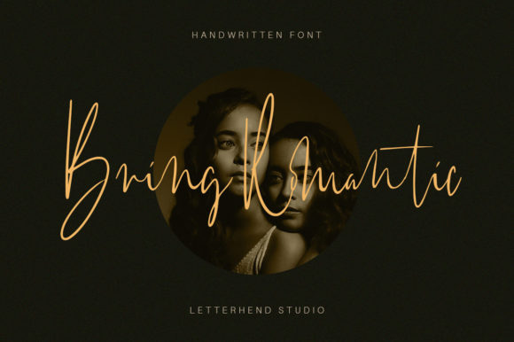 Bring Romantic Font 1 Bring Romantic Font