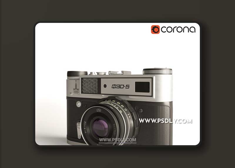 Camera Fed-5 3D Model 1 Camera Fed-5 3D Model