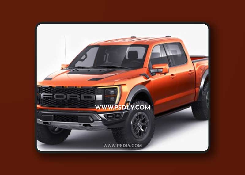 Cgtrader - Pick-up F-150 2021 Raptor 3D model 1 Cgtrader - Pick-up F-150 2021 Raptor 3D model