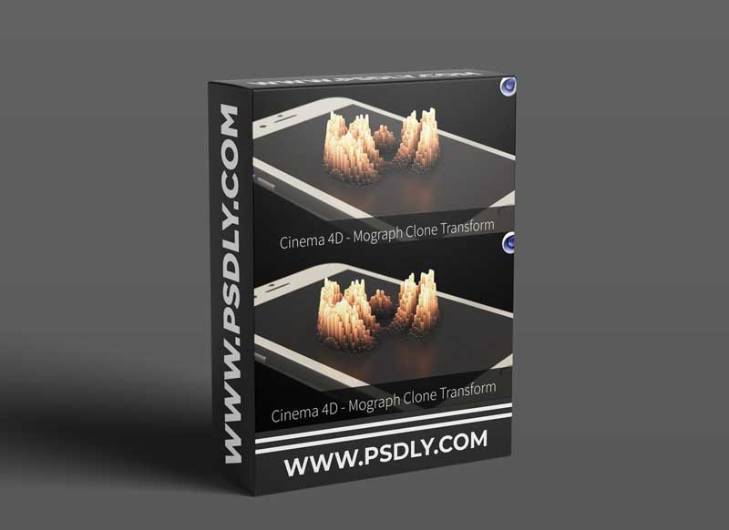 Cinema 4D Mograph Clone Transform 1 Cinema 4D Mograph Clone Transform