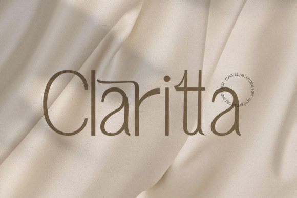 Claritta Font 1 Claritta Font