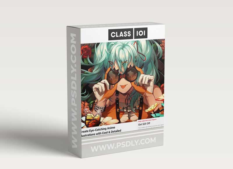 Class101 - Create Eye-Catching Anime Illustrations with Cool & Detailed Characters 1 Class101 - Create Eye-Catching Anime Illustrations with Cool & Detailed Characters