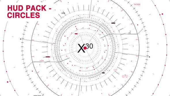 Videohive HUD Pack - Circles 33548451 1 Videohive HUD Pack - Circles 33548451