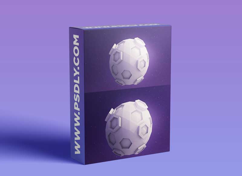 Create a Low Poly Moon With Cinema 4D 1 Create a Low Poly Moon With Cinema 4D